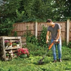 Black & Decker Black+Decker Akku-Rasentrimmer STC1840EPC Inkl. 18 V 4 Ah Li-Ion-Akku -Gartenhilfe Deutschland Verkaufs-Shop 185963 2012 3