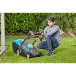 Gardena Akku-Rasenmäher Set PowerMax Li-40/37 Inkl. Akku Und Ladegerät -Gartenhilfe Deutschland Verkaufs-Shop 31 3050 4078500031097 pt06
