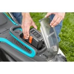 Gardena Akku-Rasenmäher Set PowerMax Li-40/37 Inkl. Akku Und Ladegerät -Gartenhilfe Deutschland Verkaufs-Shop 31 3050 4078500031097 pt09