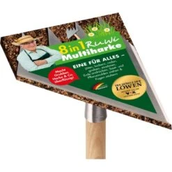 Ruwi Multi-Harke 8in1 Edelstahl -Gartenhilfe Deutschland Verkaufs-Shop 438856 4257 6871 05