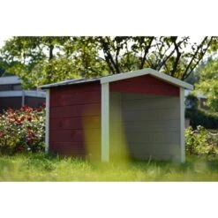 Dobar Garage Für Mähroboter Rot -Gartenhilfe Deutschland Verkaufs-Shop 4637 maehrobotergarage 08
