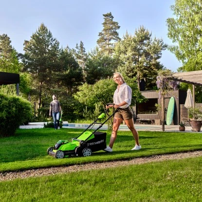 Greenworks Akku-Rasenmäher G40LM41K4 KIT 40V 2 Greenworks Akku-Rasenmäher G40LM41K4 KIT 40V – Bild 2