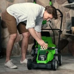 Greenworks Akku-Rasenmäher G40LM41K4 KIT 40V 27 Greenworks Akku-Rasenmäher G40LM41K4 KIT 40V -Gartenhilfe Deutschland Verkaufs-Shop 6952909025865 2705 A 11