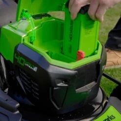 Greenworks Akku-Rasenmäher GD40LM46SP 40 V Solo -Gartenhilfe Deutschland Verkaufs-Shop 6952909031385 2508 A 6