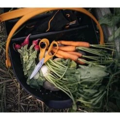 Fiskars Erntekorb Plus Schwarz-Orange -Gartenhilfe Deutschland Verkaufs-Shop 7343403 AB01