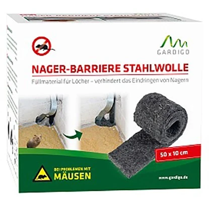 Gardigo Nager-Barriere Stahlwolle 3 Gardigo Nager-Barriere Stahlwolle – Bild 3