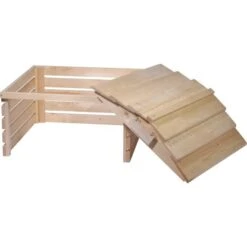 Dobar Mährobotergarage Mit Abnehmbarem Dach Fichte Natur 52,5 X 78,5 X 74 Cm -Gartenhilfe Deutschland Verkaufs-Shop 8539322 4637 03