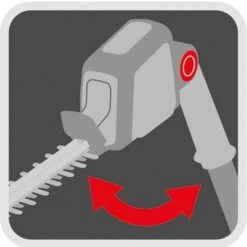 Wolf-Garten Wolf Garten Akku-Heckenschere Aufsatz HT 40 EM E-multi-star® -Gartenhilfe Deutschland Verkaufs-Shop T40eM HeckenschereWinkel 7