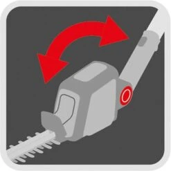 Wolf-Garten Wolf Garten Akku-Heckenschere Aufsatz HT 40 EM E-multi-star® -Gartenhilfe Deutschland Verkaufs-Shop T40eM HeckenschereWinkel 8