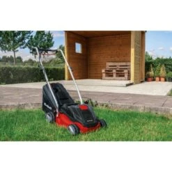 Einhell Power X-Change Akku-Rasenmäher GE-CM 33 Li-Solo 30 L Fangkorb -Gartenhilfe Deutschland Verkaufs-Shop ge cm 33 li solo usage pic 1