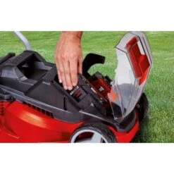 Einhell Power X-Change Akku-Rasenmäher GE-CM 33 Li-Solo 30 L Fangkorb -Gartenhilfe Deutschland Verkaufs-Shop ge cm 33 li solo usage pic